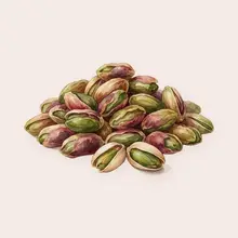 Pistache à l'aquarelle